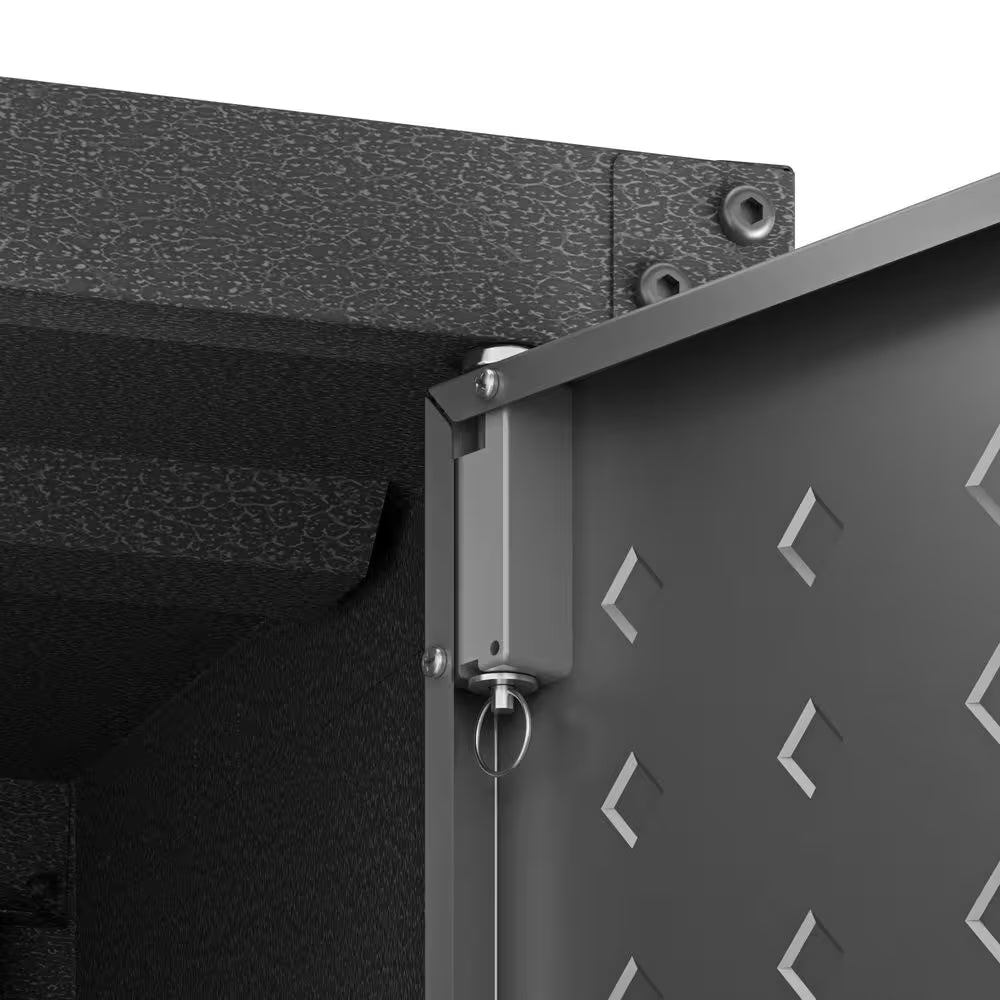 Fortress 30.3 In. W X 74.8 In. H X 18.2 In. D 4-Shelf Metal Freestanding Garage Cabinet in Grey