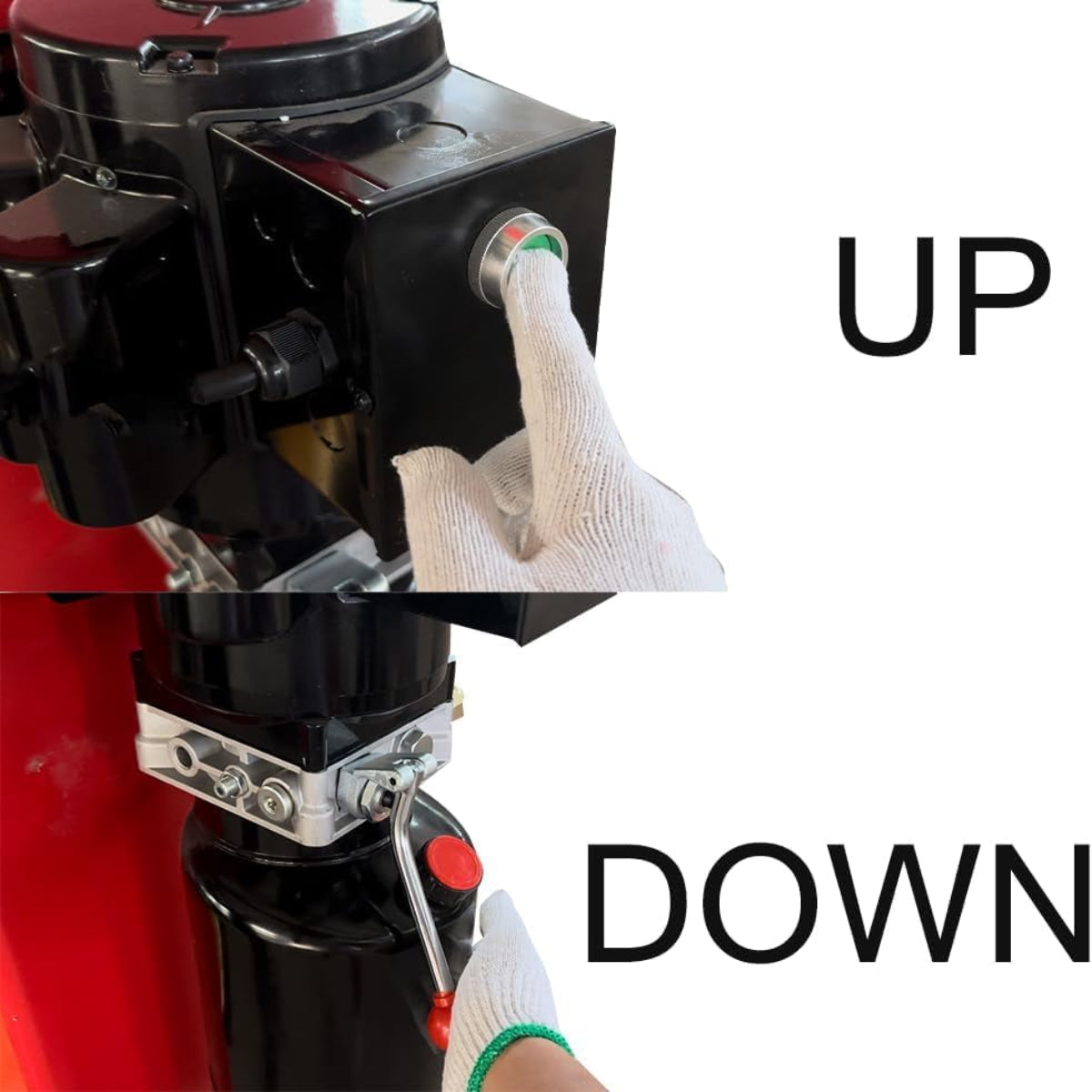 12000 Lbs Extra Height 167Inch 2 Post Lift Two Post Car Lift AK-M120 Auto Lift Car Lift Hoist 2 Post Car Lift (Extra Height, Red)